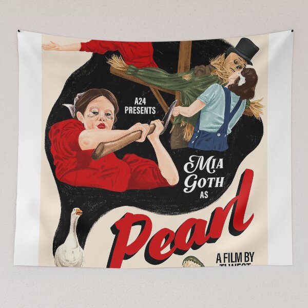 Item preview, A24 Pearl Poster designed and sold by brothernehes.