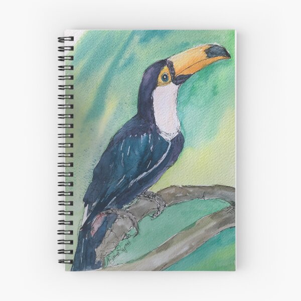 Item preview, Happy Toucan designed and sold by AnjuPaintings.