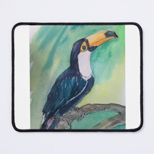 Item preview, Happy Toucan designed and sold by AnjuPaintings.