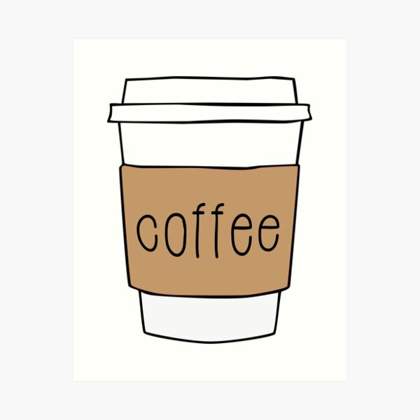 Kaffeetasse Kunstdruck