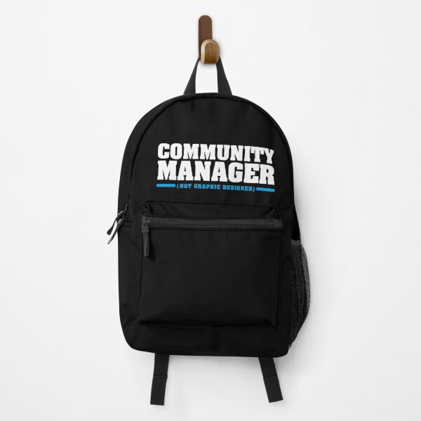 Item preview, COMMUNITY MANAGER (not Graphic Designer) designed and sold by frikybomb.