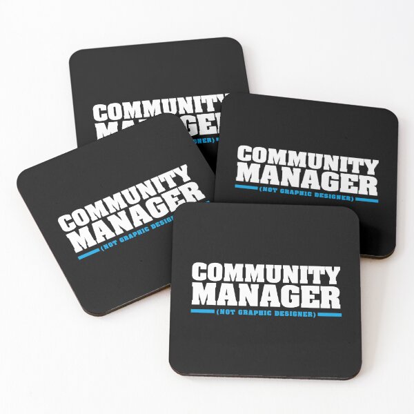 Item preview, COMMUNITY MANAGER (not Graphic Designer) designed and sold by frikybomb.