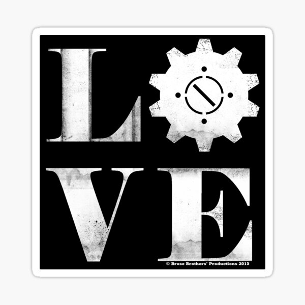 For the Love of Steampunk Sticker