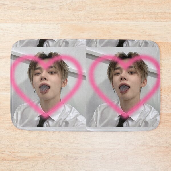 Item preview, yeonjun pink heart selca designed and sold by krystxllx.