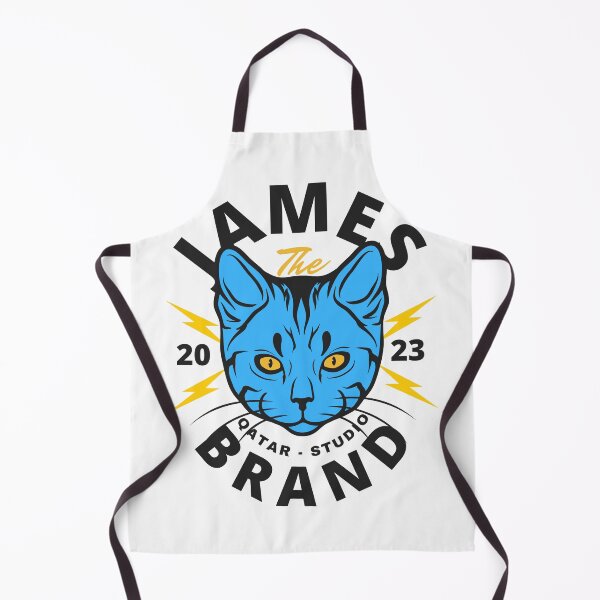 Item preview, JAMES NAME SHIRT: JAMES QATAR STUDIO BLUE CAT DESIGN.  designed and sold by AlexRelax.