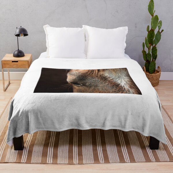 Item preview, Portrait of cute brown horse designed and sold by olena2552.