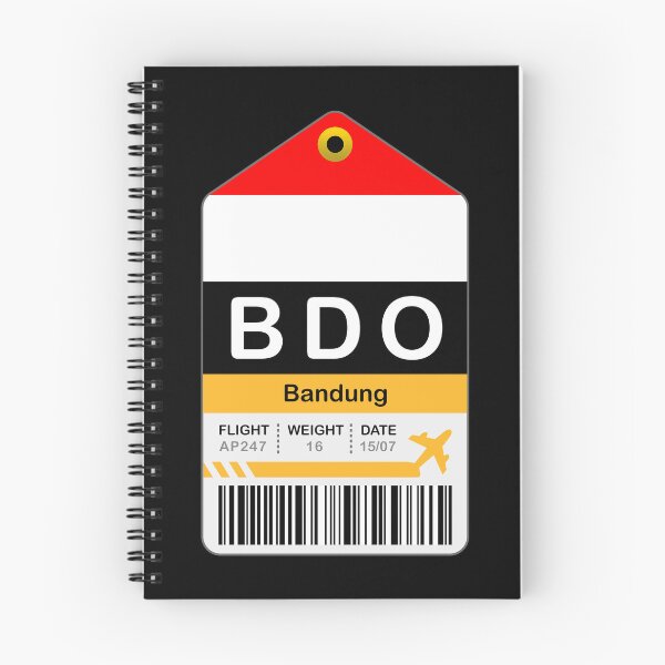 Artikelvorschau, Bandung Luggage Tag - Airport entworfen und verkauft von oclatikaz.