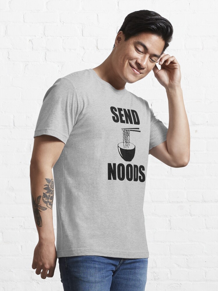 send noods men's shirt