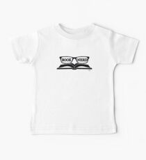 Book Nerd (Black) Baby Tee