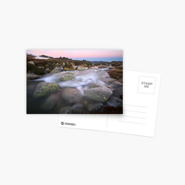 Mountain Stream, Kosciusko National Park, Australia Postcard