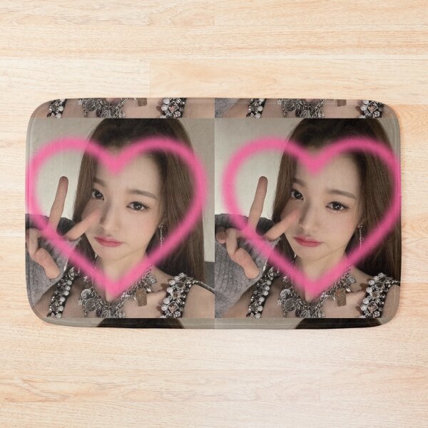 Item preview, wonyoung pink heart selca designed and sold by krystxllx.