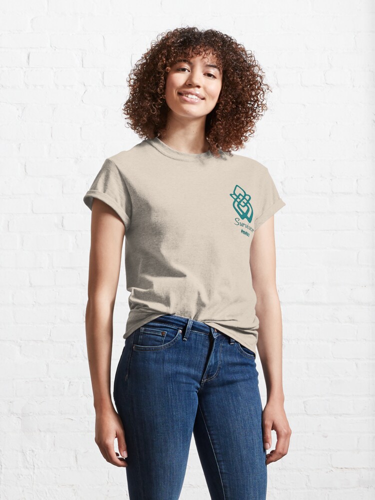 Alternate view of Survivor #metoo Classic T-Shirt
