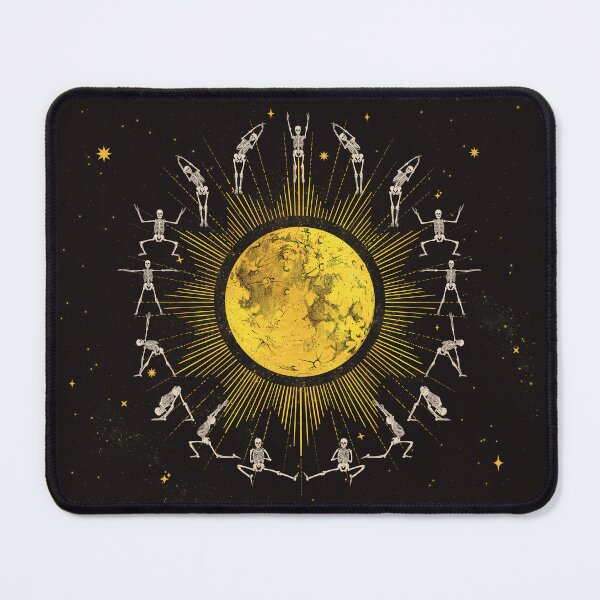 Item preview, Moon Salutation Skeletons designed and sold by Rebalien.