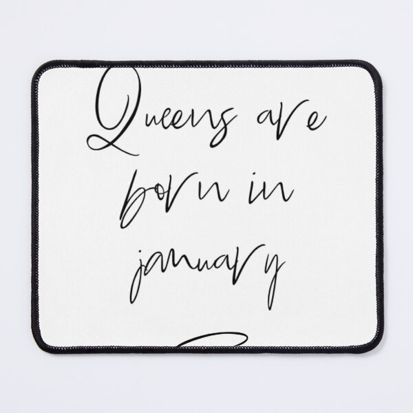 Item preview, Queens are born in January designed and sold by The  Lifers.
