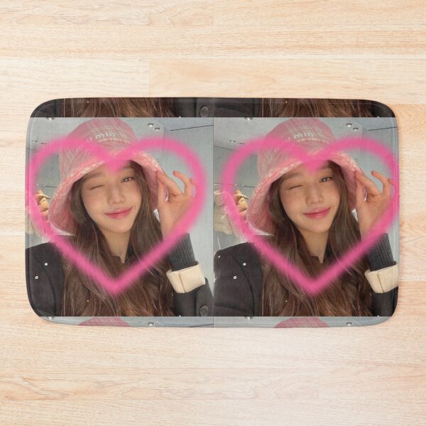 Item preview, wonyoung pink heart selca designed and sold by krystxllx.