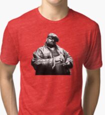 BIGGIE - D90 Rap Collection. Tri-blend T-Shirt