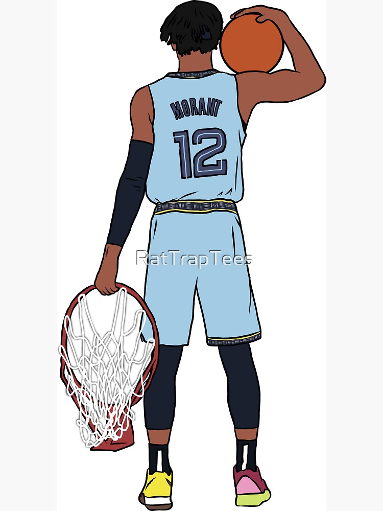 Ja Morant Illustration Digital File Printable Art 