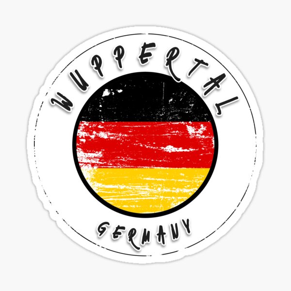 "Wuppertal Germany Vintage" Sticker for Sale by TravelPenguin | Redbubble
