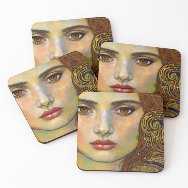 Item preview, Gustav Klimt Gold Muse designed and sold by maniacfitness.