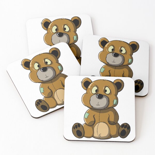 Artikelvorschau, Teddybär hat einige S*** gesehen entworfen und verkauft von WoodwayIdeas.