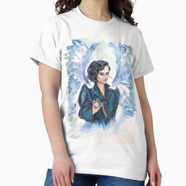 Women's T-Shirts [Out of Print] Ransom Riggs / Miss Peregrine's  for Peculiar Children Scoop Neck Tee (Black) (Womens) 818KSgVSTzL._UF350,350_QL50_.jpg