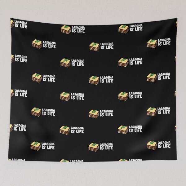 Item preview, Lasagna - Lasagna is life designed and sold by Mohja-Design.