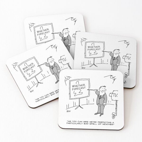 Item preview, Weather Forecaster Predicts a Bad Spell of Weather designed and sold by NigelSutherland.