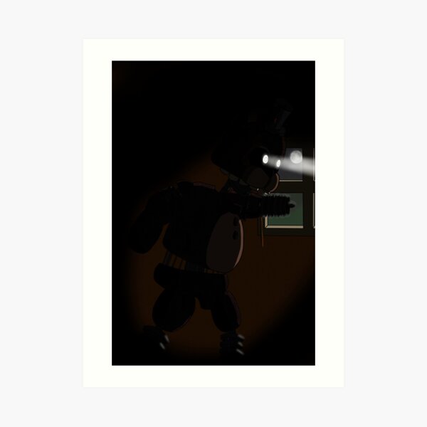 Ignited Freddy Art Print