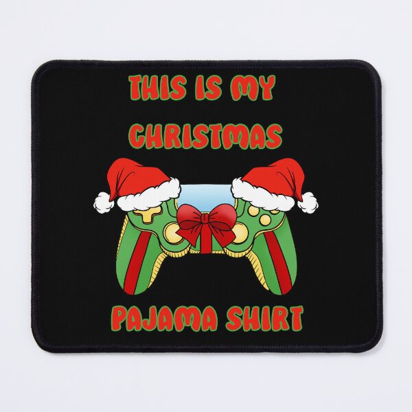 Item preview, This Is My Christmas Pajama Shirt Gaming designed and sold by RockBeeDesigns.
