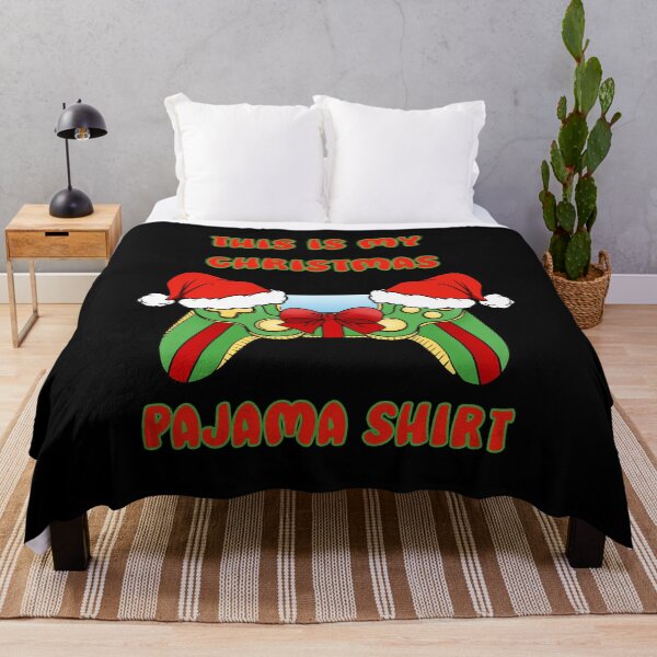 Item preview, This Is My Christmas Pajama Shirt Gaming designed and sold by RockBeeDesigns.