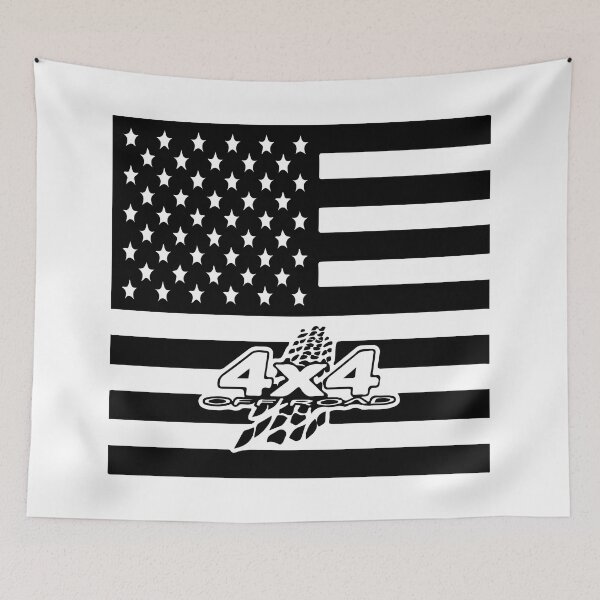 Item preview, American Flag 4x4 Off Road designed and sold by DesireeNeves.