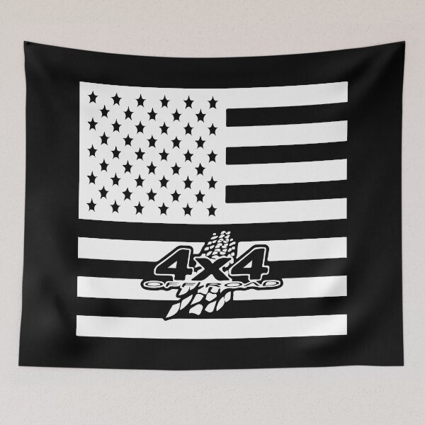 Item preview, American Flag 4x4 Off Road designed and sold by DesireeNeves.