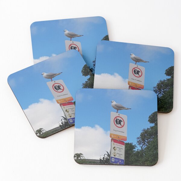 Item preview, Seagull on sign designed and sold by RROW123.