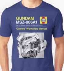 Gundam Zeta Plus - Owners' Manual Slim Fit T-Shirt