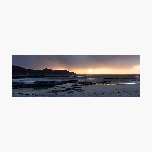 Item preview, Sanna Bay Beach Ardnamurchan peninsula sunset scotland designed and sold by panoverse.