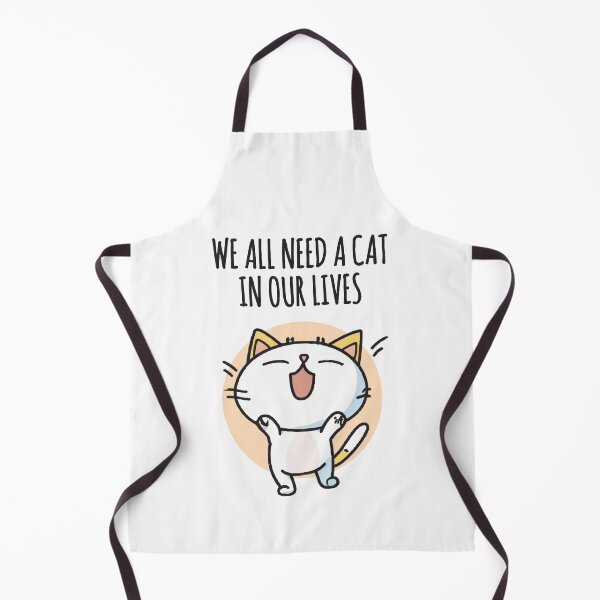 Item preview, We all need a cat in our lives, happy cat quote designed and sold by EnzoVectorism.