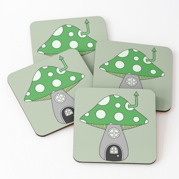 Item preview, Aromantic Mushroom House designed and sold by Isabel-Jane.