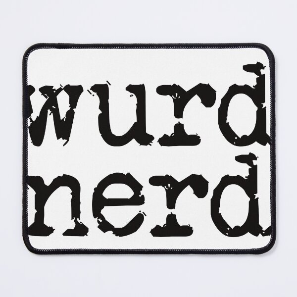 Item preview, Wurd Nerd designed and sold by BlackHarePress.