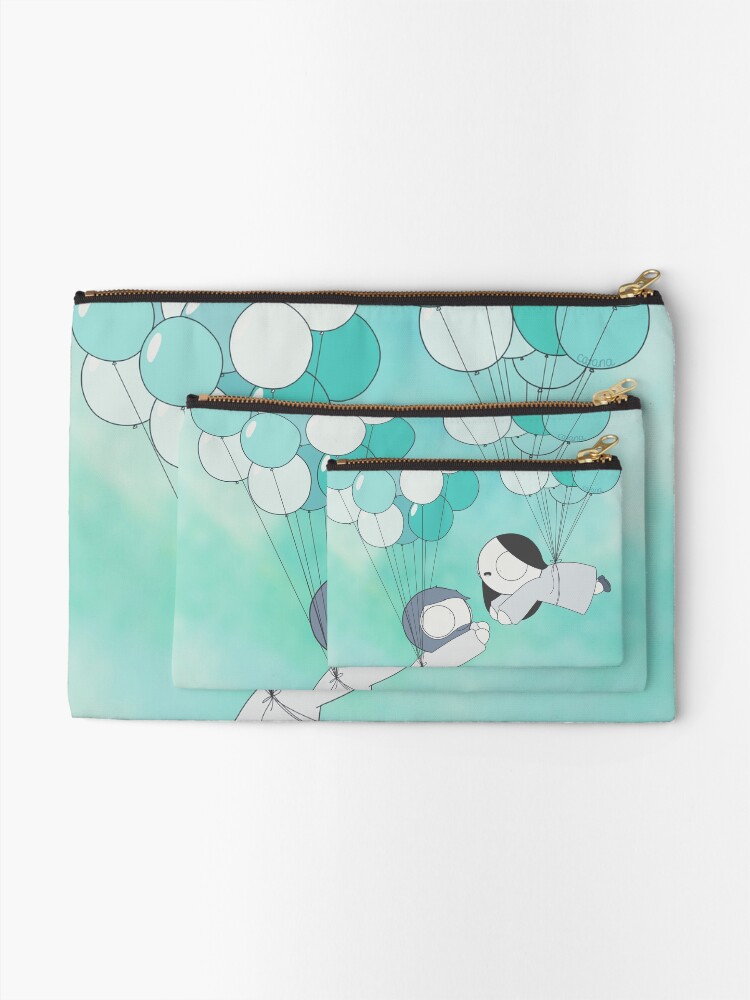 Alternate view of Fly With Me! Zipper Pouch
