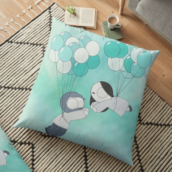 Fly With Me! Floor Pillow