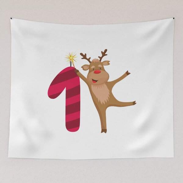 Item preview, Christmas Number 1. Advent Calendar Numbers designed and sold by trendingatees.