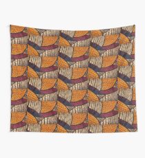 Hot and Warm African Wax Print Wall Tapestry