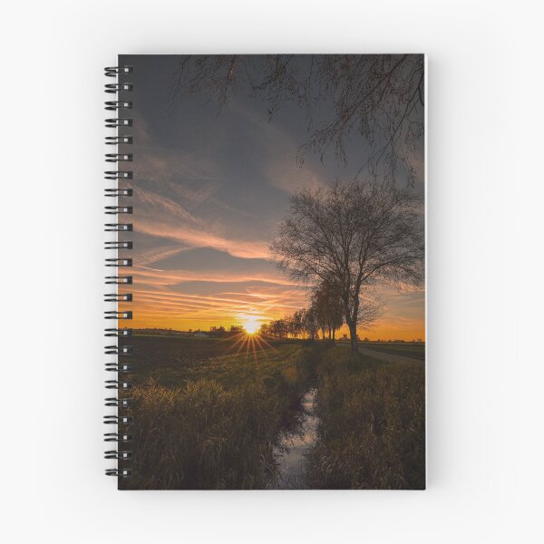 Item preview, Sunset at a small stream designed and sold by Pietschi2022.