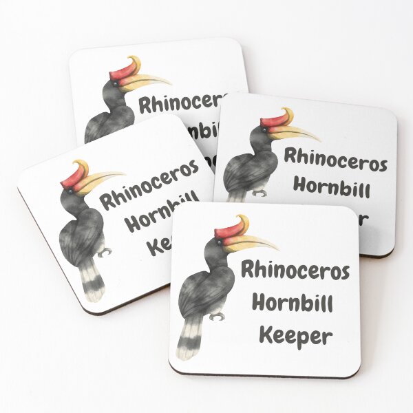 Artikelvorschau, Rhinoceros Hornbill Keeper entworfen und verkauft von Meggie-moos.