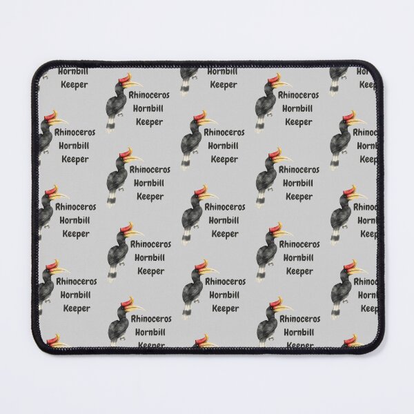 Item preview, Rhinoceros Hornbill Keeper designed and sold by Meggie-moos.