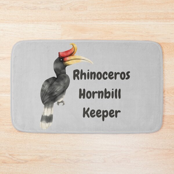 Artikelvorschau, Rhinoceros Hornbill Keeper entworfen und verkauft von Meggie-moos.