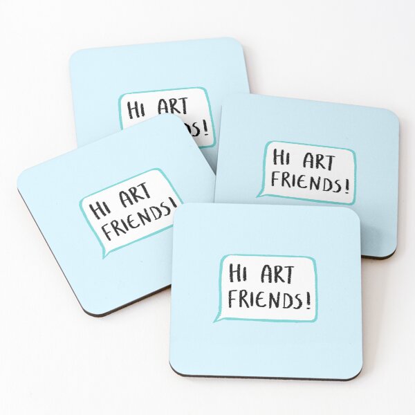 Item preview, Hi Art Friends designed and sold by doodledate.