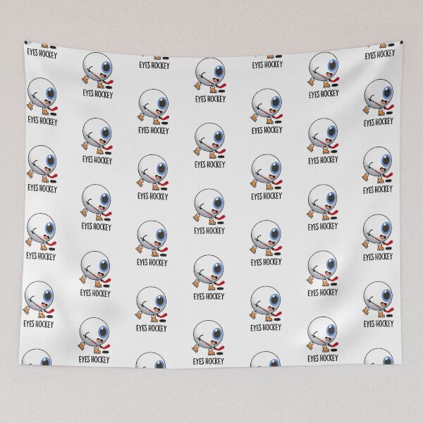 Item preview, Eyes Hockey Funny Ice Hockey Puns  designed and sold by punnybone.
