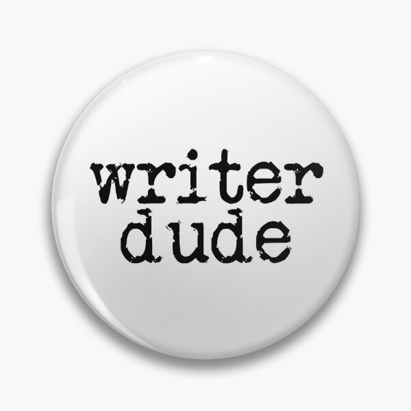 Item preview, Writer Dude designed and sold by BlackHarePress.