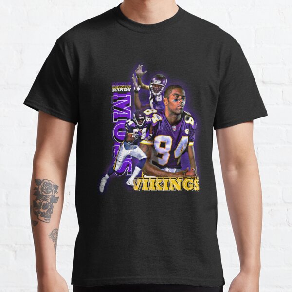 Randy Moss Jersey Youth Vikings T shirt Mens Gifts for Vikings